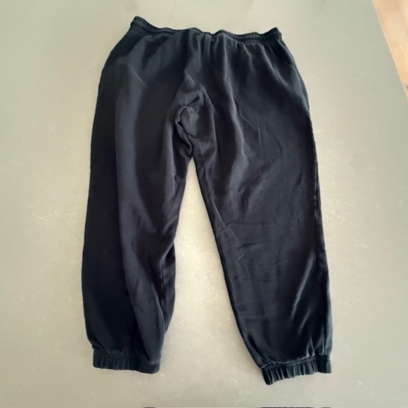 Gap Women Jogger Sweat Pants Black Drawstring Cotton 24" Inseam XL - Picture 9 of 9